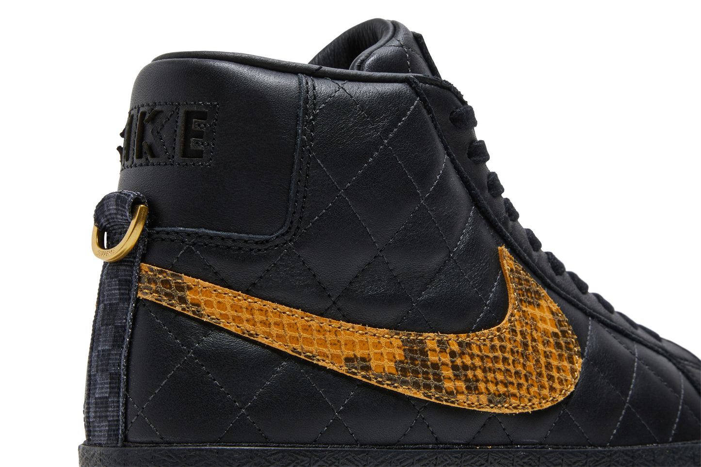 Supreme x Nike Zoom Blazer Mid QS SB 'Black Snakeskin'