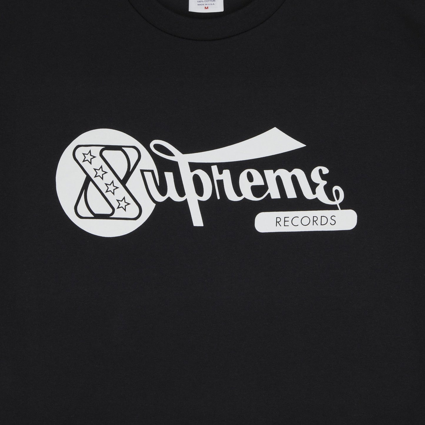 Supreme Records Tee 'Black'