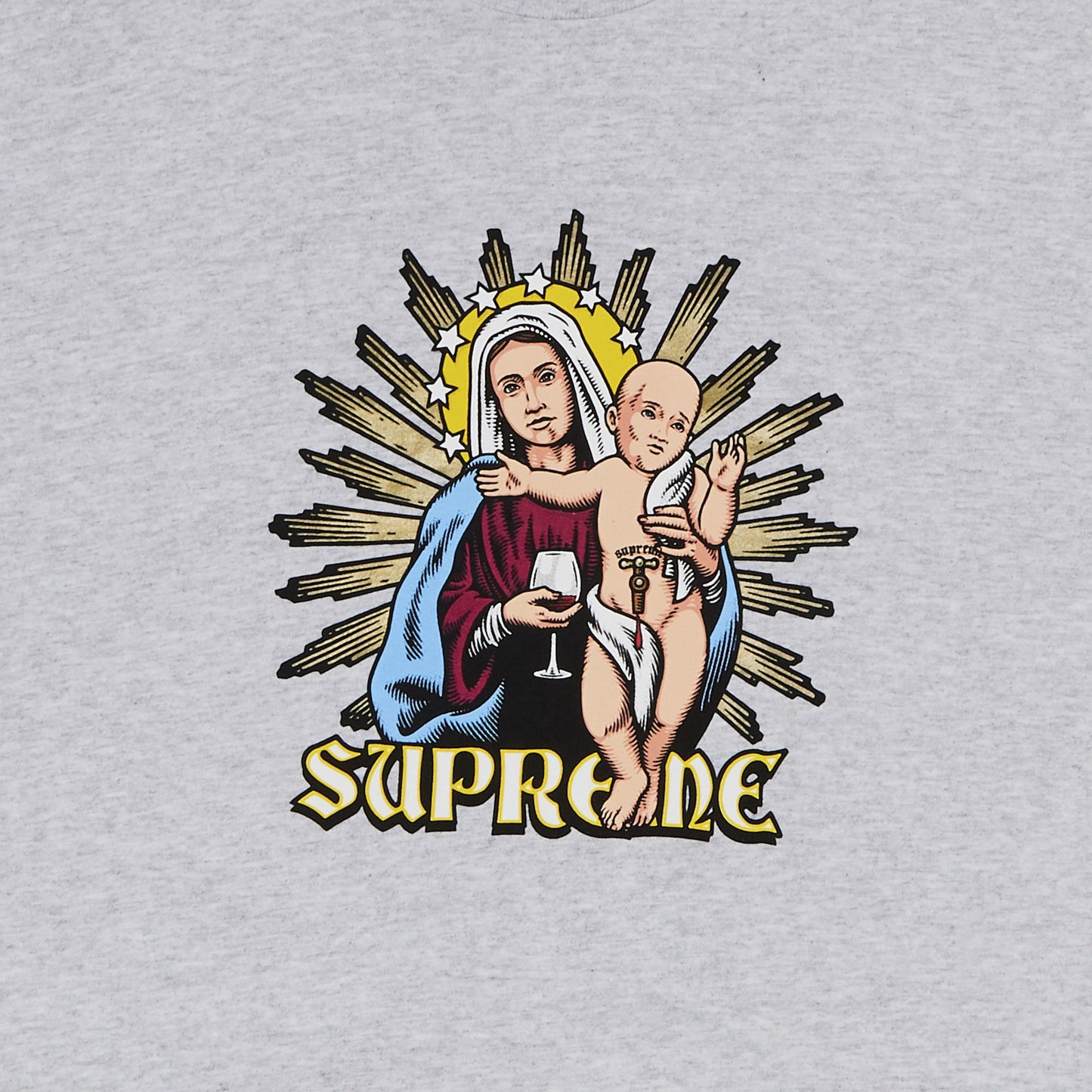 Supreme Blood Tee 'Ash Grey'