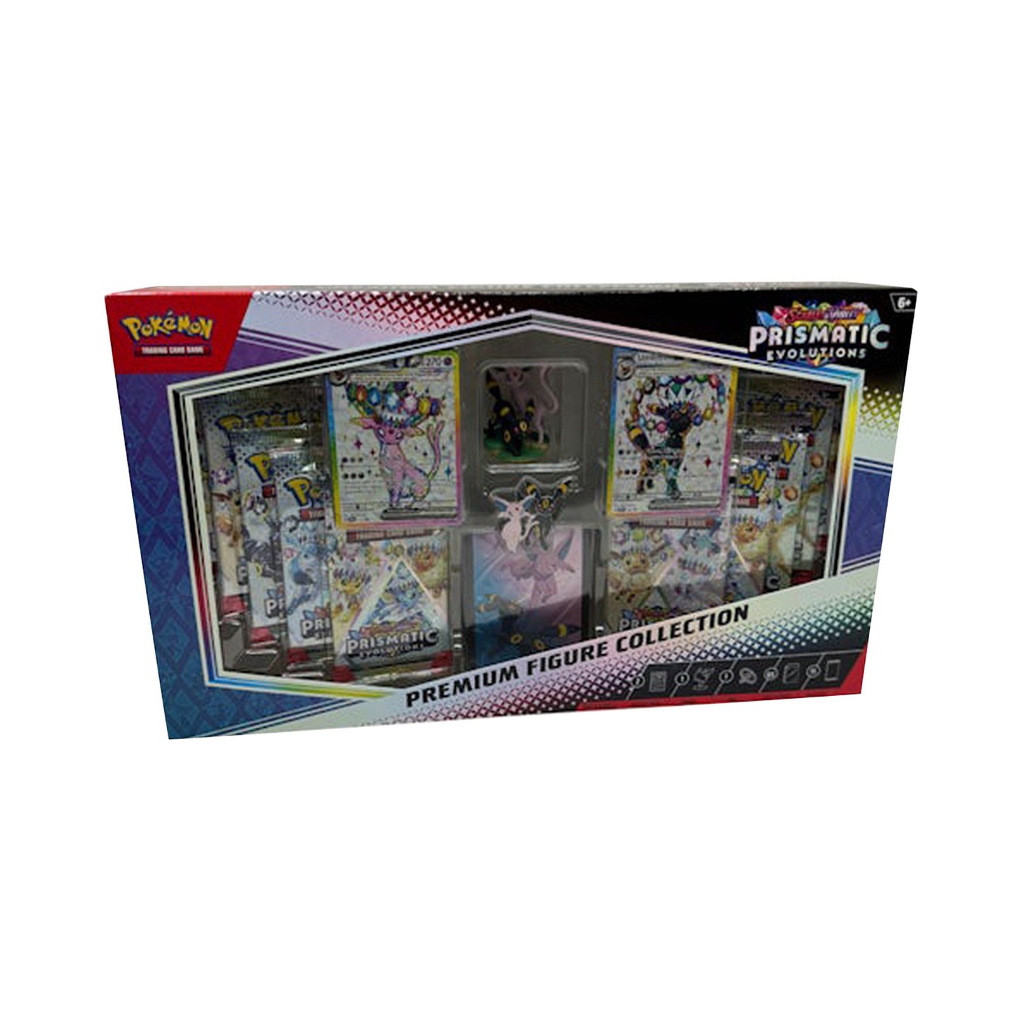 Pokémon 2025 Prismatic Evolutions Premium Figure Collection Box