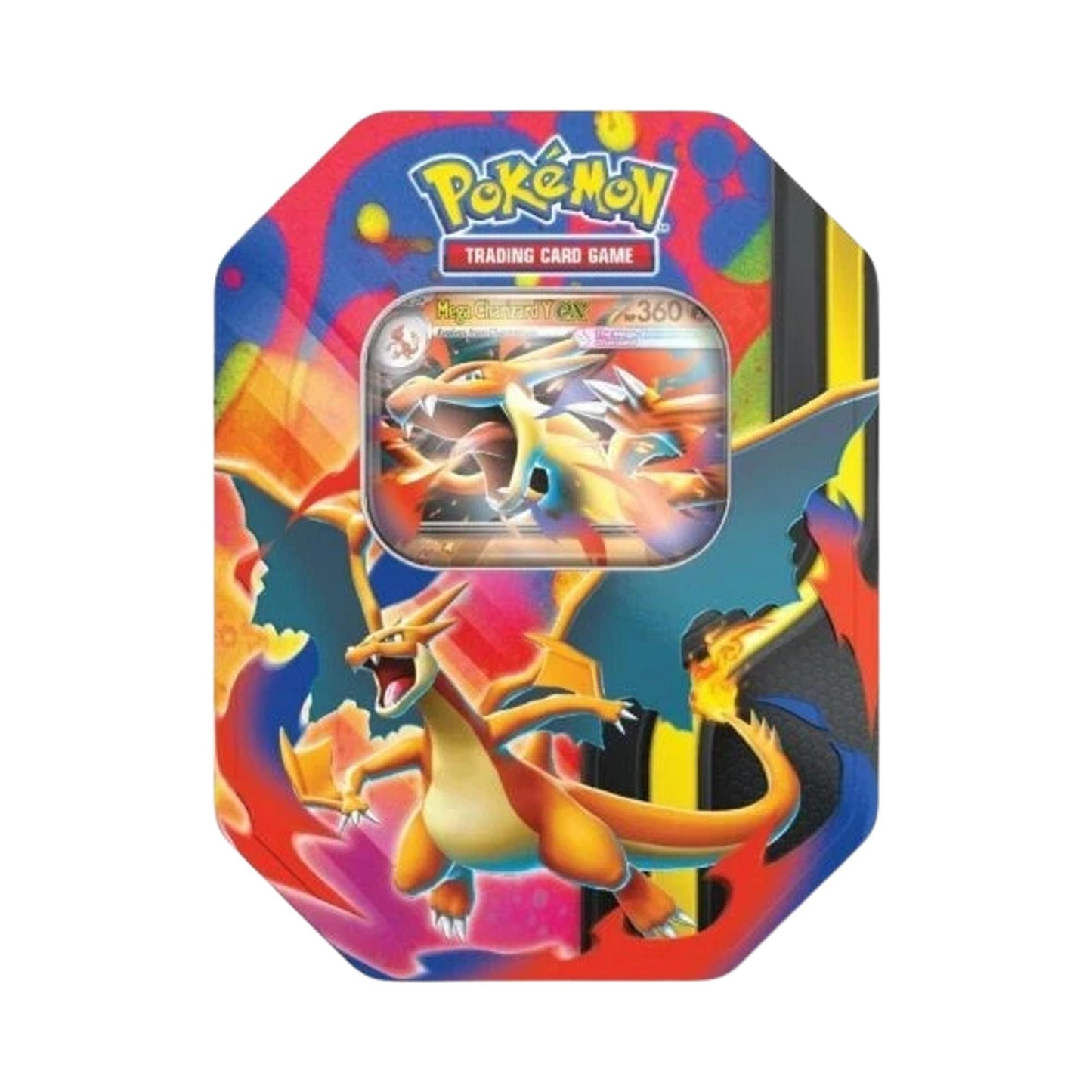Pokémon Mega Charizard Tin (Mega Charizard Y ex)