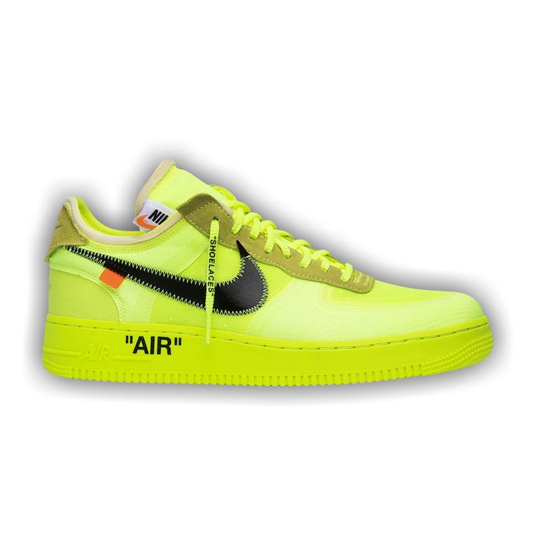 Off-White x Nike Air Force 1 Low 'Volt' - Used