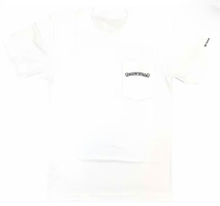 Chrome Hearts Scroll Logo Pocket T-Shirt M / L