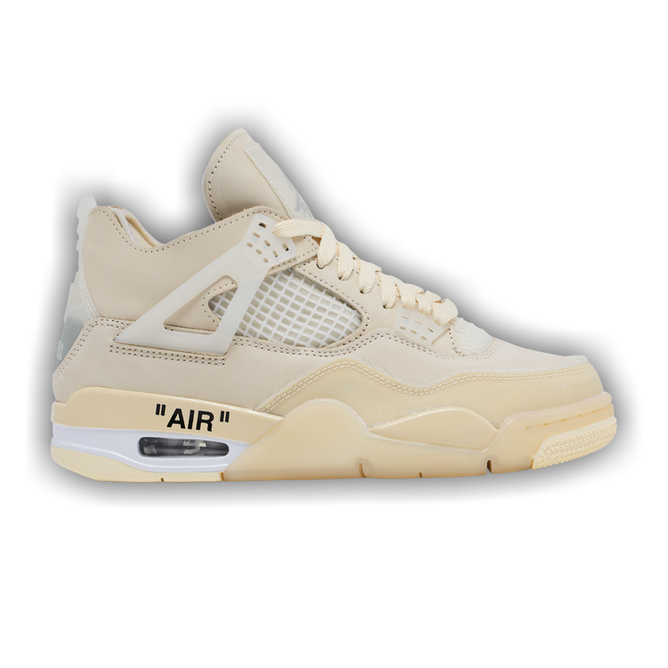 Off-White x Wmns Air Jordan 4 Retro SP 'Sail' - Used