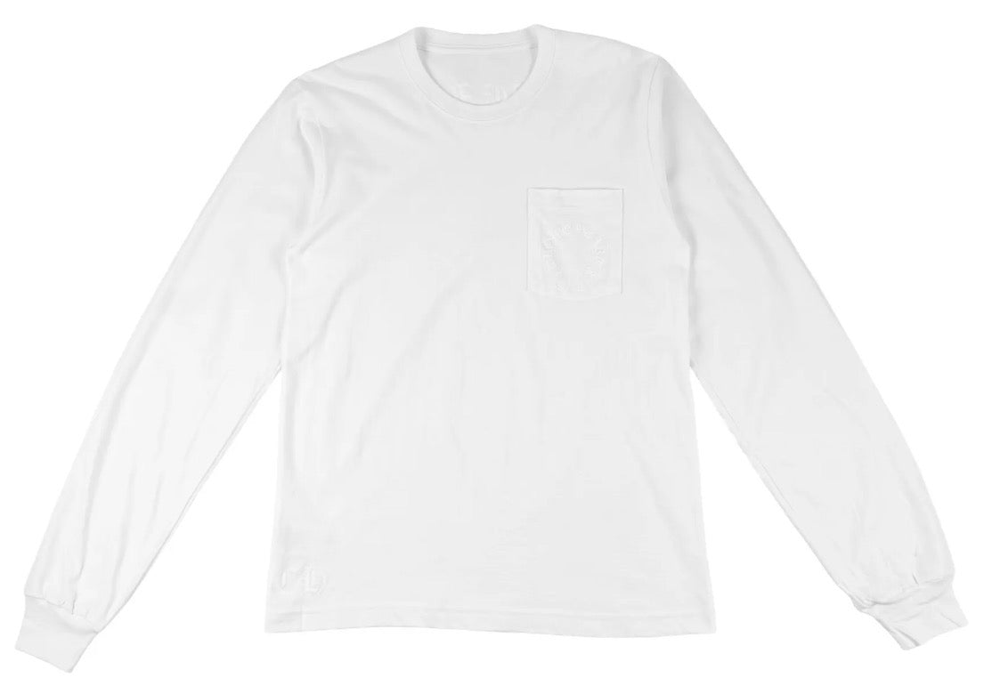 Chrome Hearts Monogram USA Logo White Long Sleeve Medium