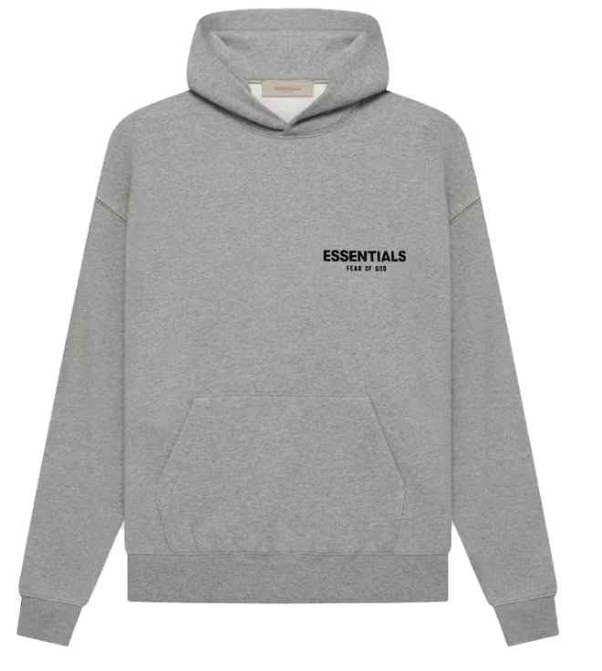 Essentials Dark Oatmeal Hoodie '22