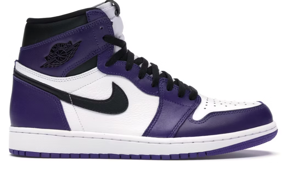 Jordan 1 Retro High Court Purple White POS