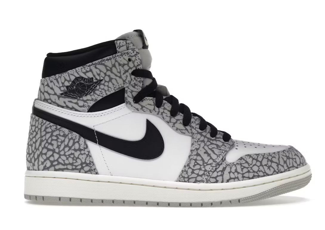 Jordan 1 Retro High OG White Cement POS