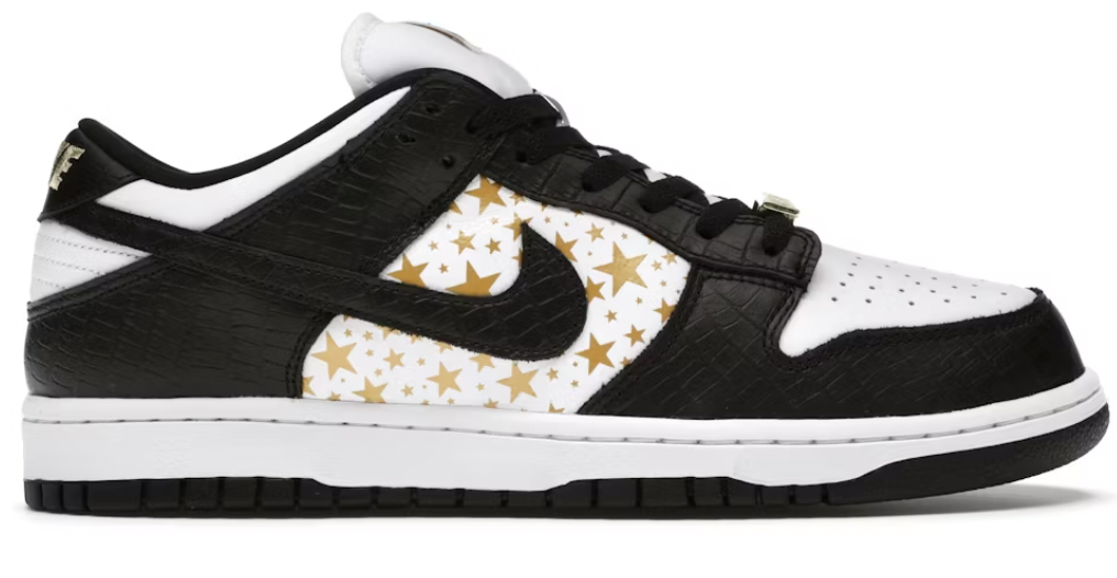 Nike SB Dunk Low Supreme Stars Black '21
