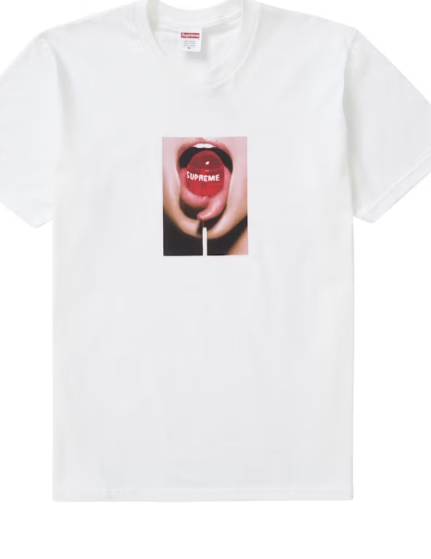 Supreme Lollipop Tee White POS