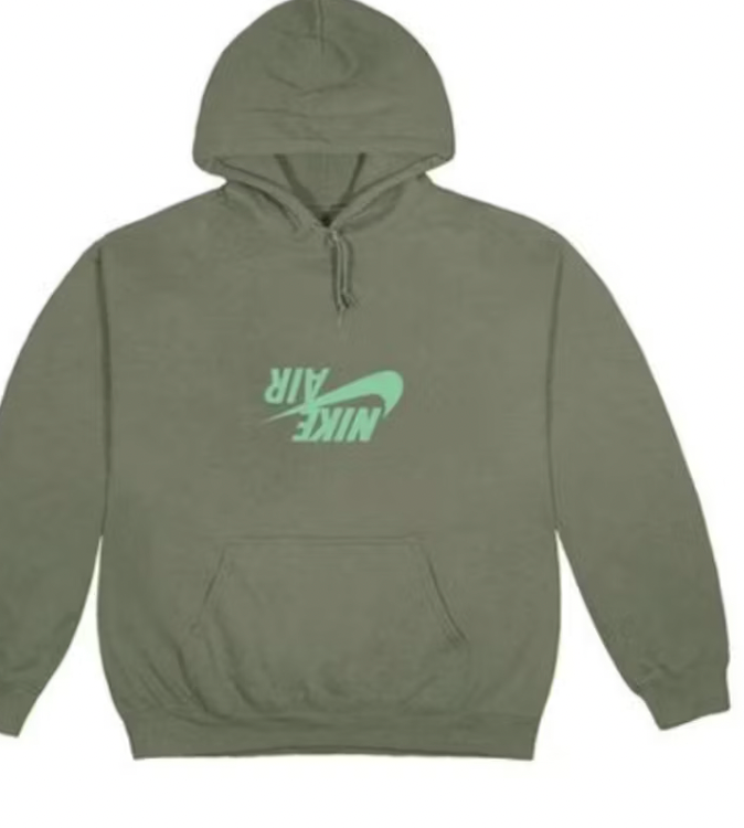 Travis Scott Jordan Highest Hoodie Olive POS