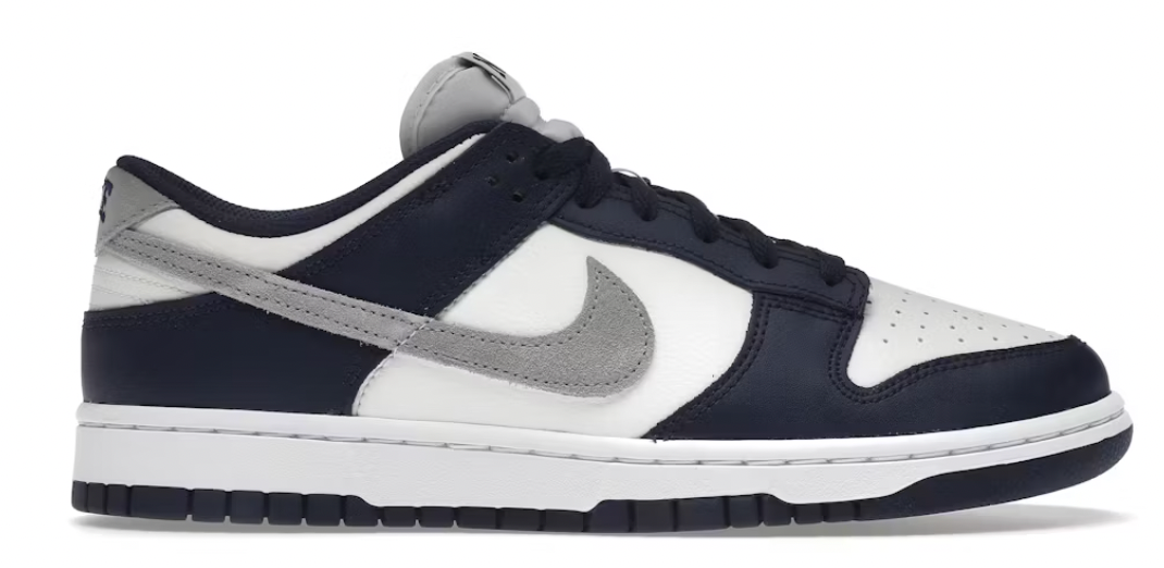 Nike Dunk Low Summit White Midnight Navy POS