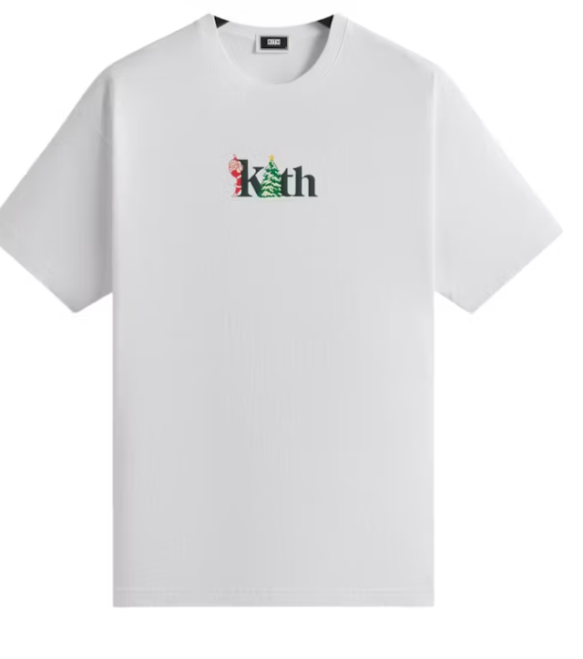 Kith Kithmas Comic Santa Rodeo Tee White