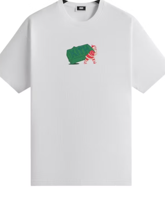 Kith Kithmas Comic Santa Tee White