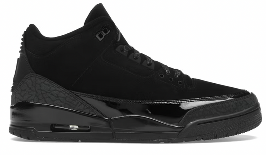 Jordan 3 Retro Black Cat '25 (7.5, 9 - 12)