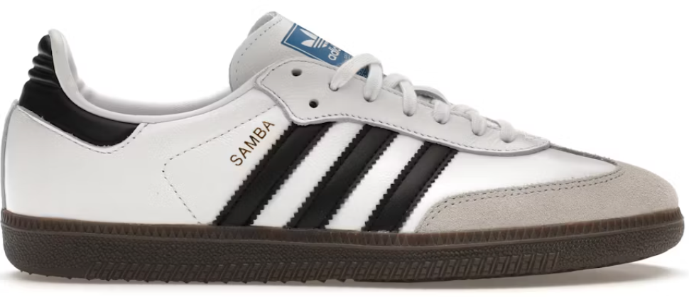 adidas Samba OG Cloud White Core Black (GS)