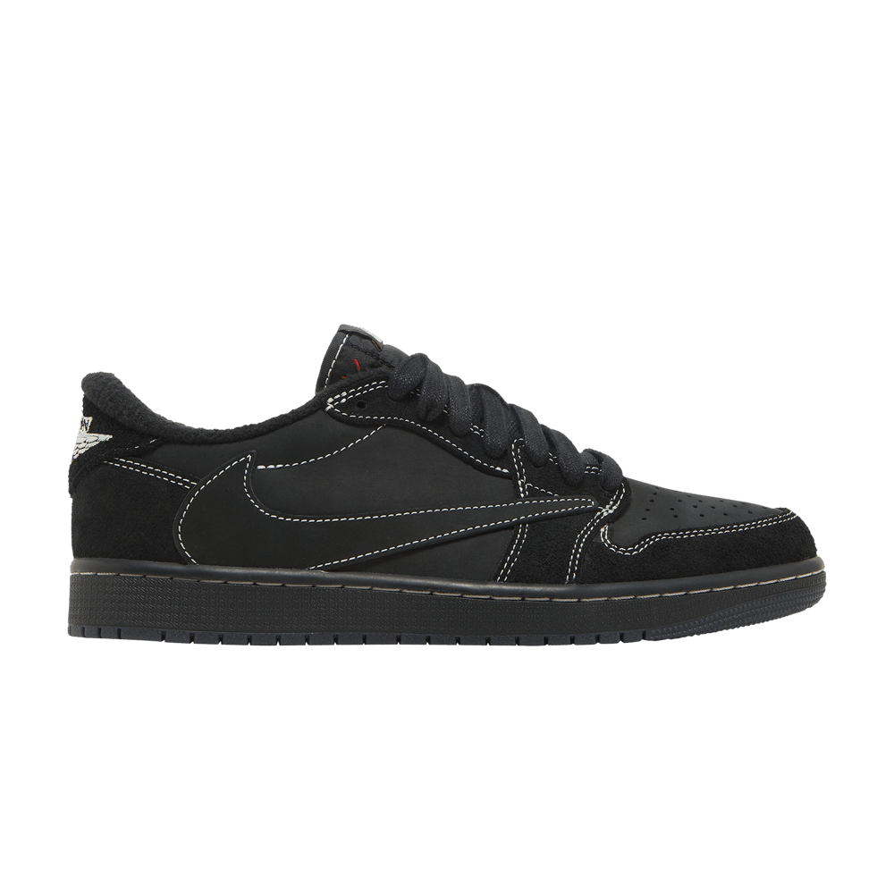 Travis Scott x Air Jordan 1 Retro Low OG SP 'Black Phantom’-Used