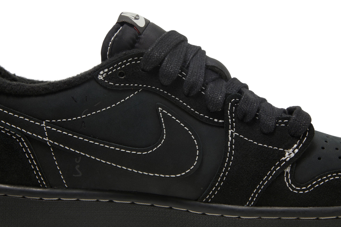 Travis Scott x Air Jordan 1 Retro Low OG SP 'Black Phantom'