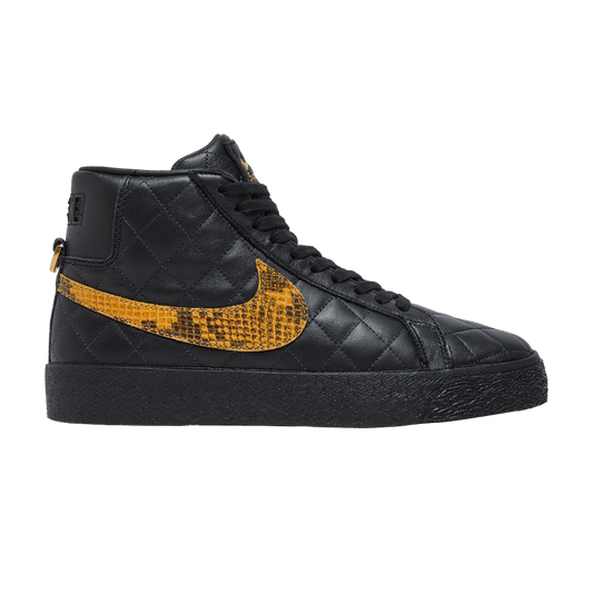 Supreme x Nike Zoom Blazer Mid QS SB 'Black Snakeskin'
