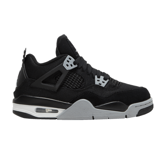 Air Jordan 4 Retro SE GS 'Black Canvas'
