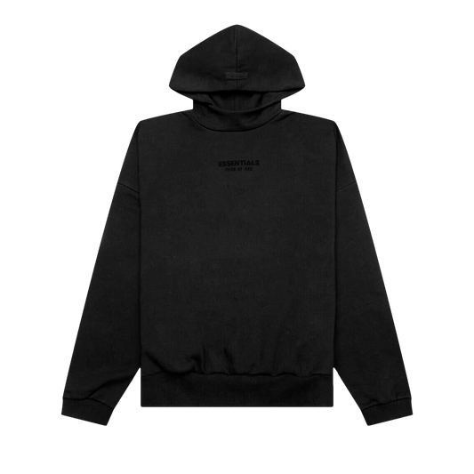 Fear of God Essentials Fleece Hoodie (FW24) Black