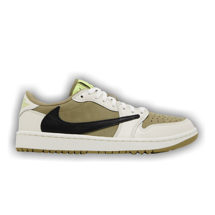 Travis Scott x Air Jordan 1 Low Golf 'Neutral Olive'