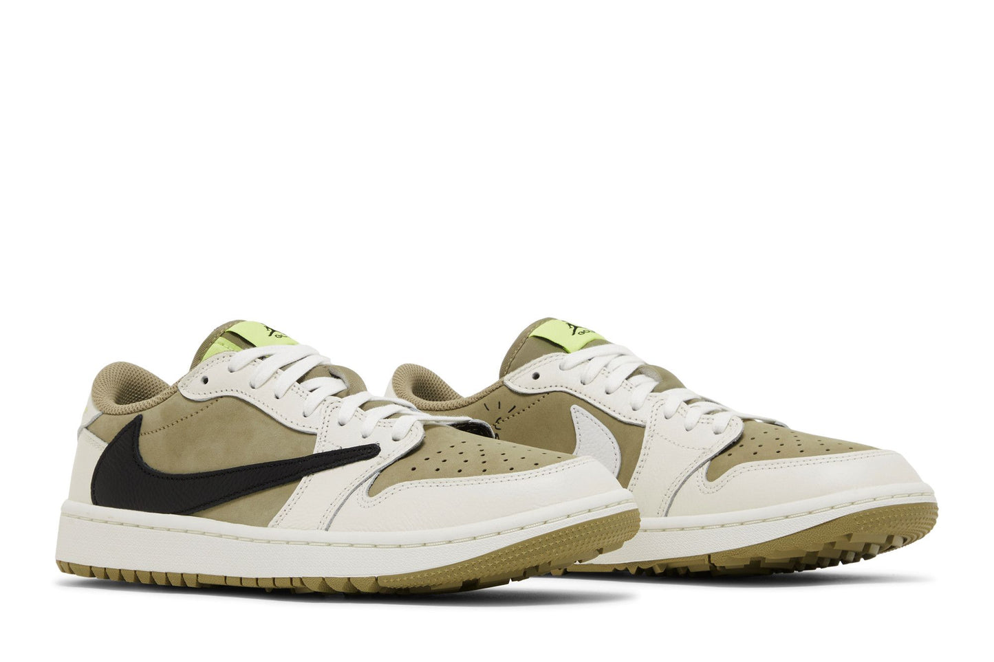 Travis Scott x Air Jordan 1 Low Golf 'Neutral Olive'