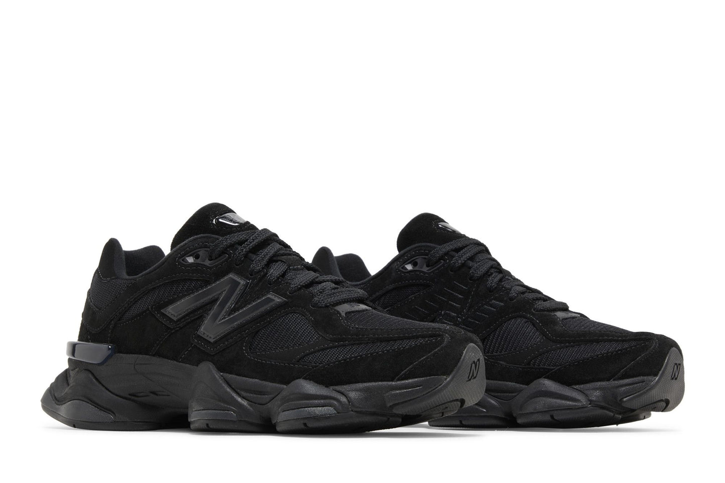 New Balance 9060 'Triple Black Suede'