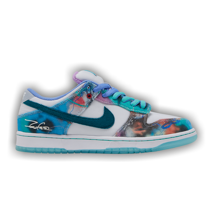 Futura Laboratories x Nike Dunk Low SB 'Bleached Aqua'