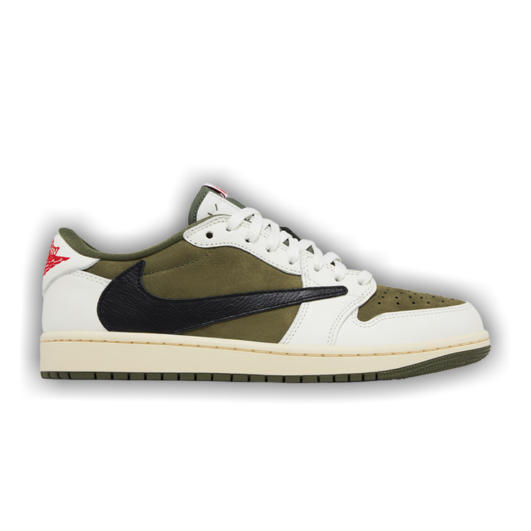 Travis Scott x Air Jordan 1 Retro Low OG SP 'Reverse Olive / Medium Olive'