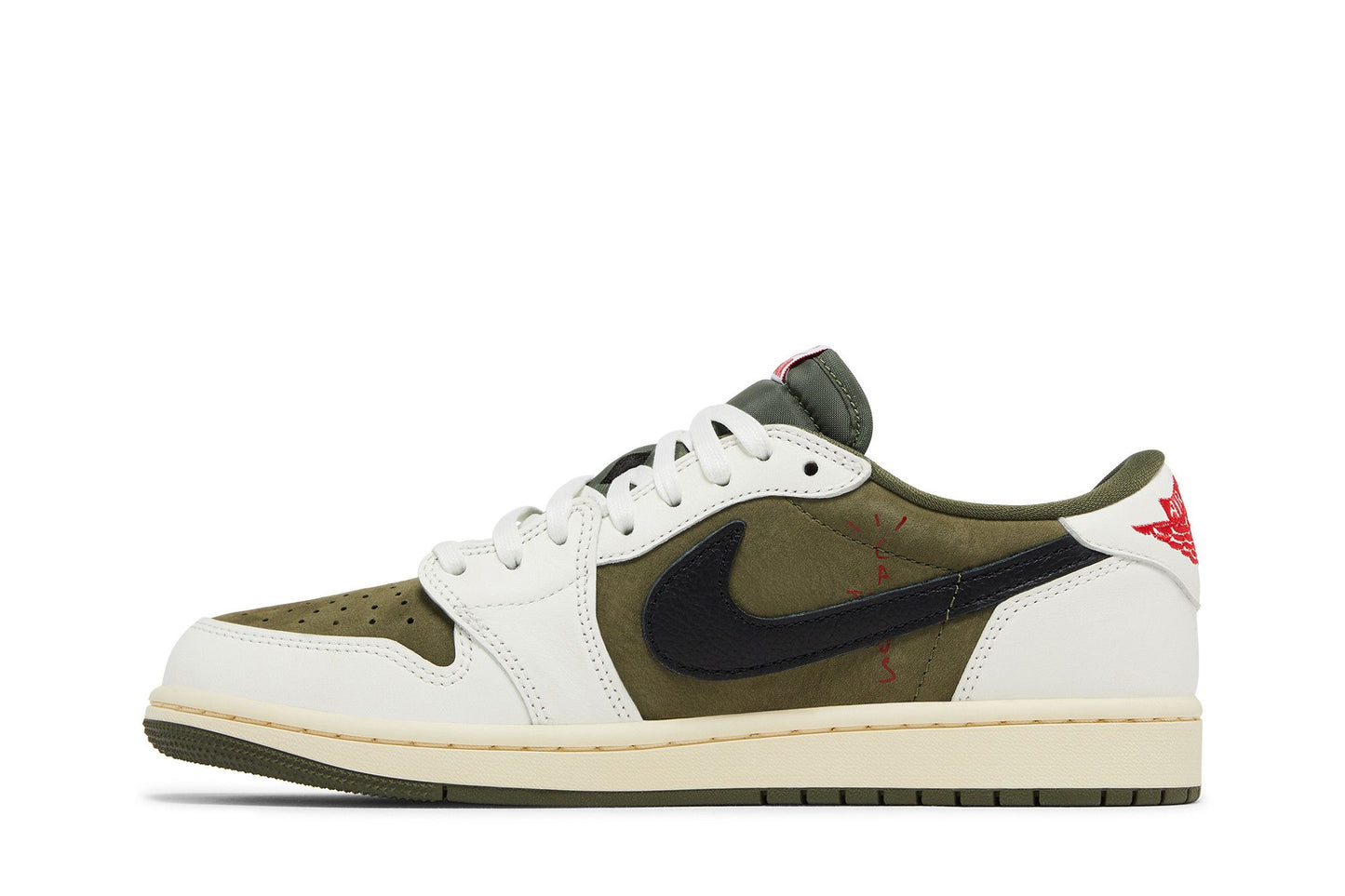 Travis Scott x Air Jordan 1 Retro Low OG SP 'Reverse Olive / Medium Olive'