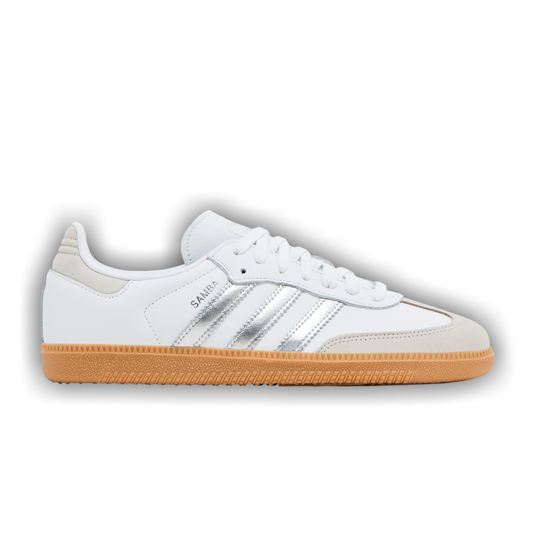 adidas Wmns Samba OG 'White Silver Metallic Grey'