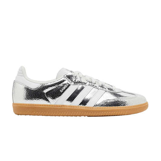 adidas Wmns Samba OG 'Cracked Metallic Pack - Silver'
