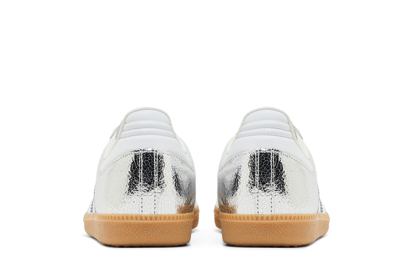 adidas Wmns Samba OG 'Cracked Metallic Pack - Silver'