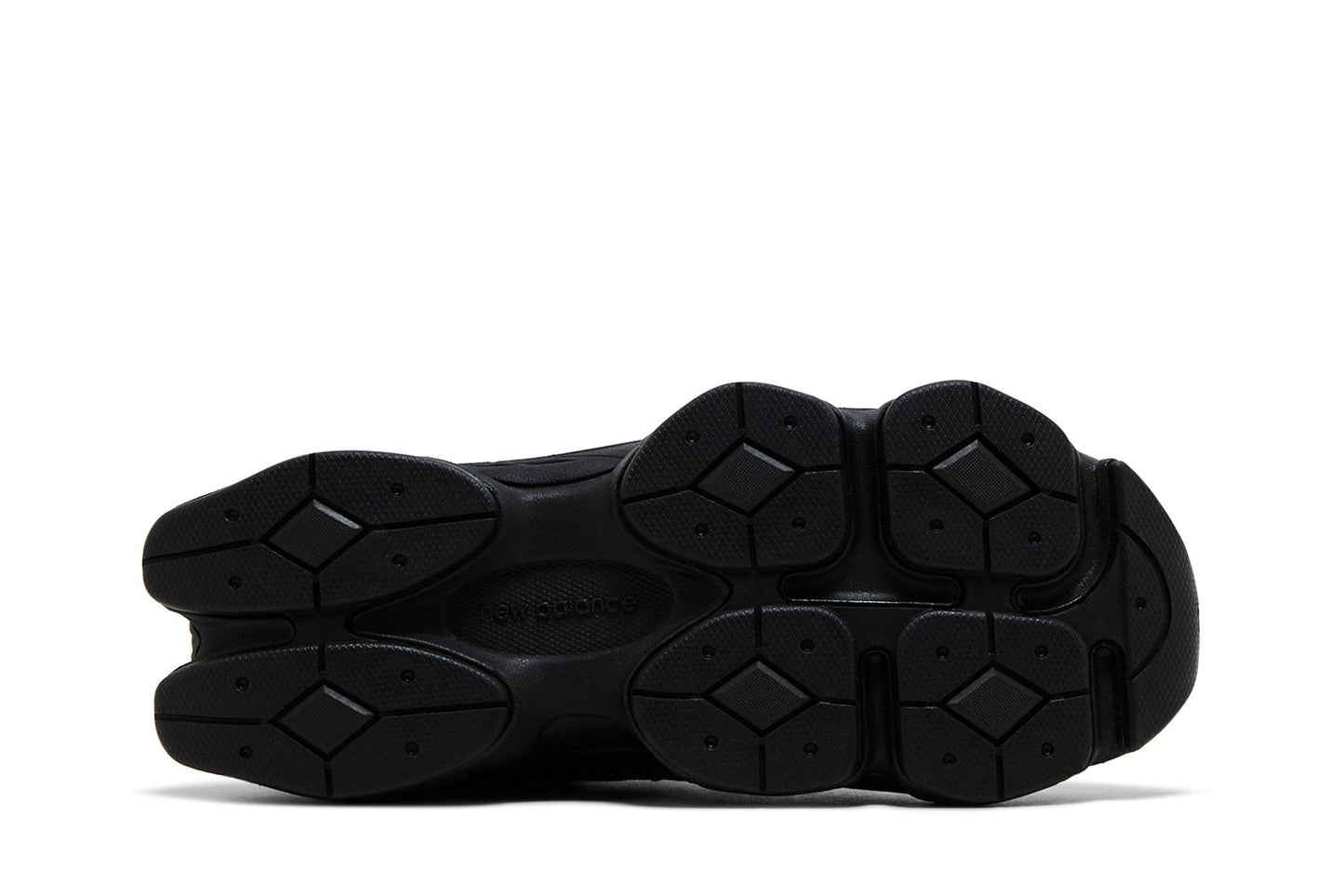 New Balance 9060 Big Kid 'Triple Black Suede'