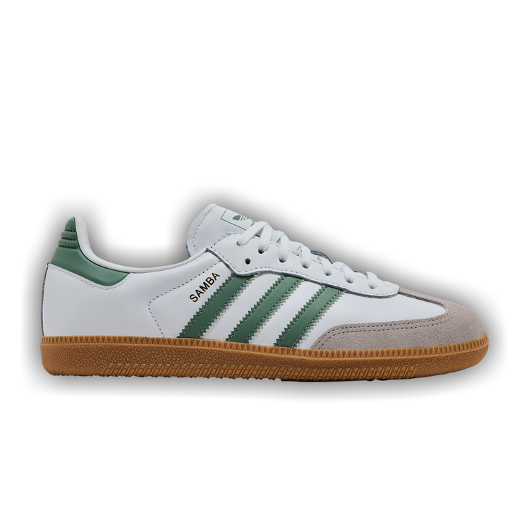 adidas Samba OG J 'White Silver Green'