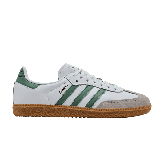 adidas Samba OG J 'White Silver Green'