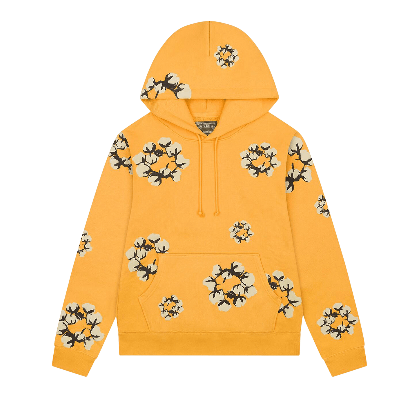 Denim Tears x CPFM Cactus Tears Wreath Hoodie Yellow