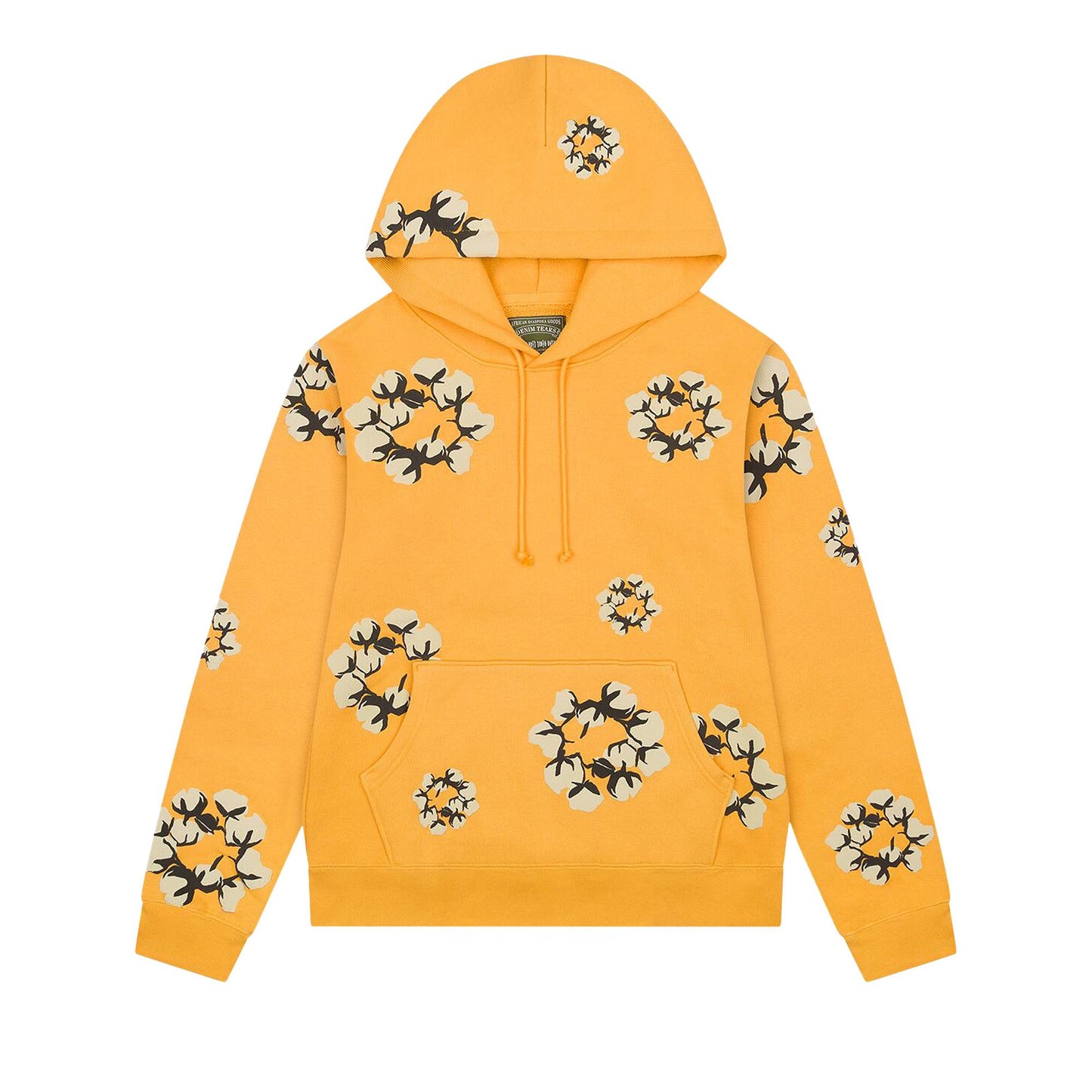 Denim Tears x CPFM Cactus Tears Wreath Hoodie Yellow