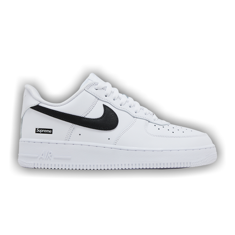 Supreme x Nike Air Force 1 Low 'Box Logo - White Black'