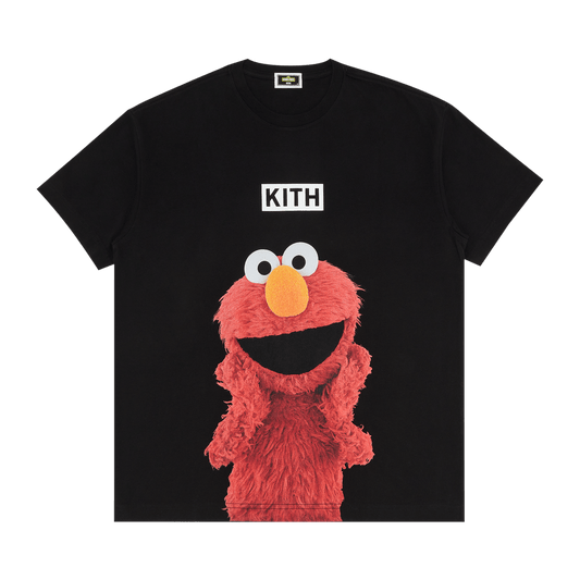 Kith x Sesame Street Elmo Tee 'Black'