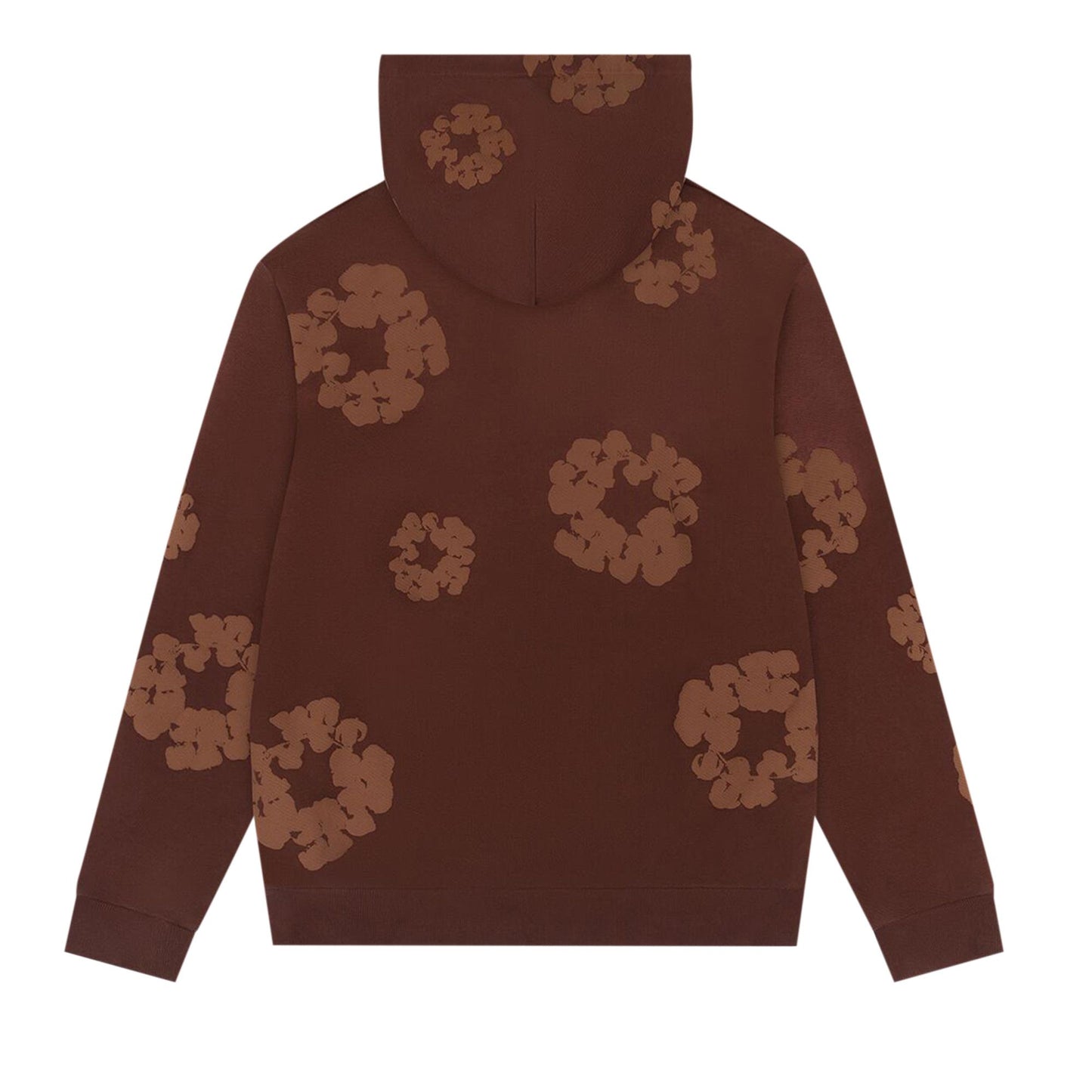 Denim Tears Mono Cotton Wreath Hoodie Brown