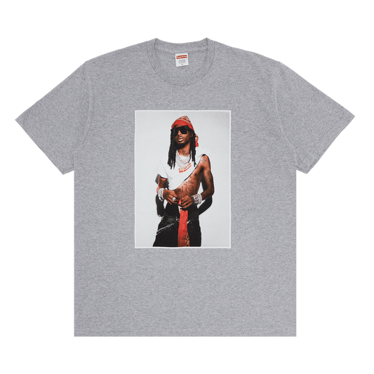 Supreme Playboi Carti Tee 'Heather Grey'