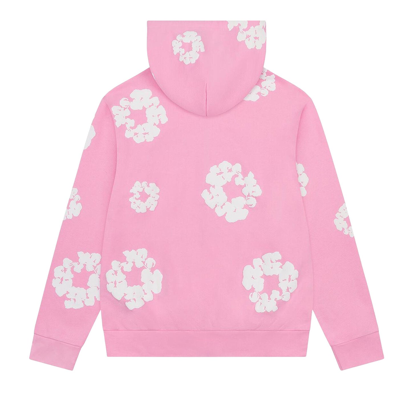 Denim Tears Cotton Wreath Zip Hoodie Pink