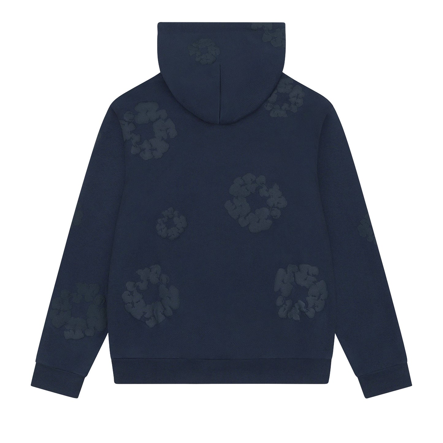 Denim Tears Mono Cotton Wreath Hoodie Navy