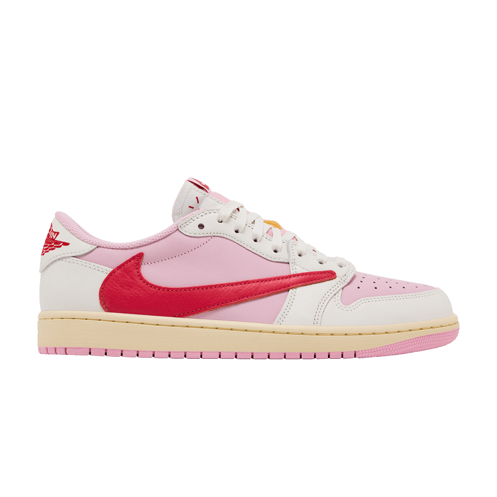 Jordan 1 Retro Low OG SP Travis Scott Sail Tropical Pink