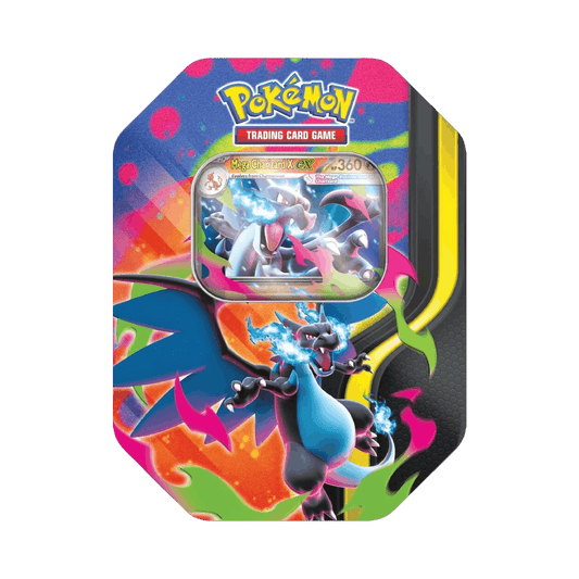 Pokémon Mega Charizard Tin (Mega Charizard X ex)