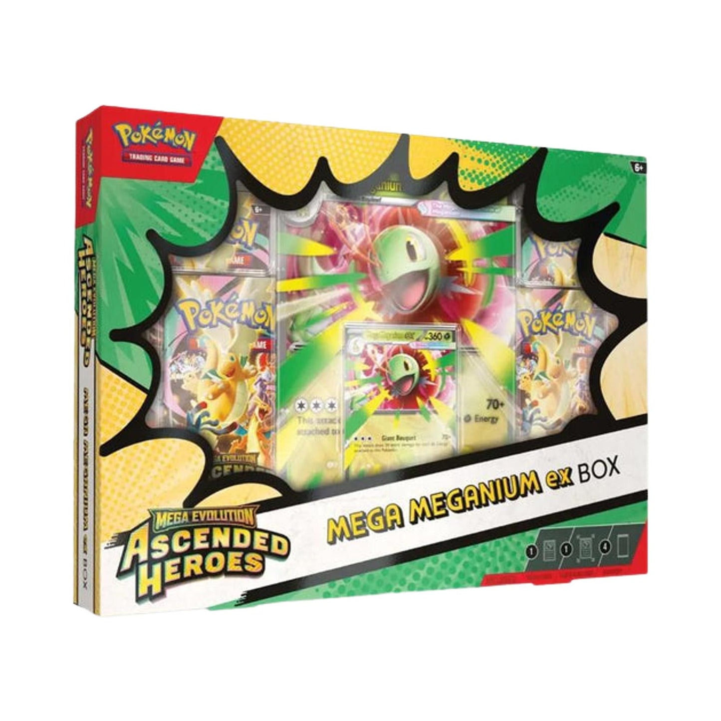 Pokémon Mega Evolution: Ascended Heroes ex Box (Mega Meganium ex)