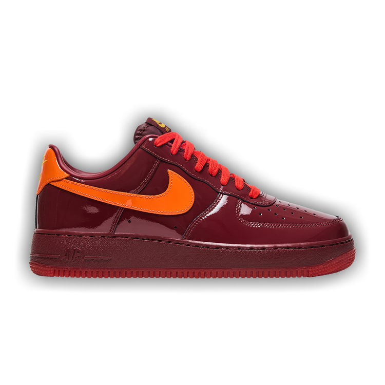 Nike Air Force 1 Low 'Patent Leather Dark Team Red'