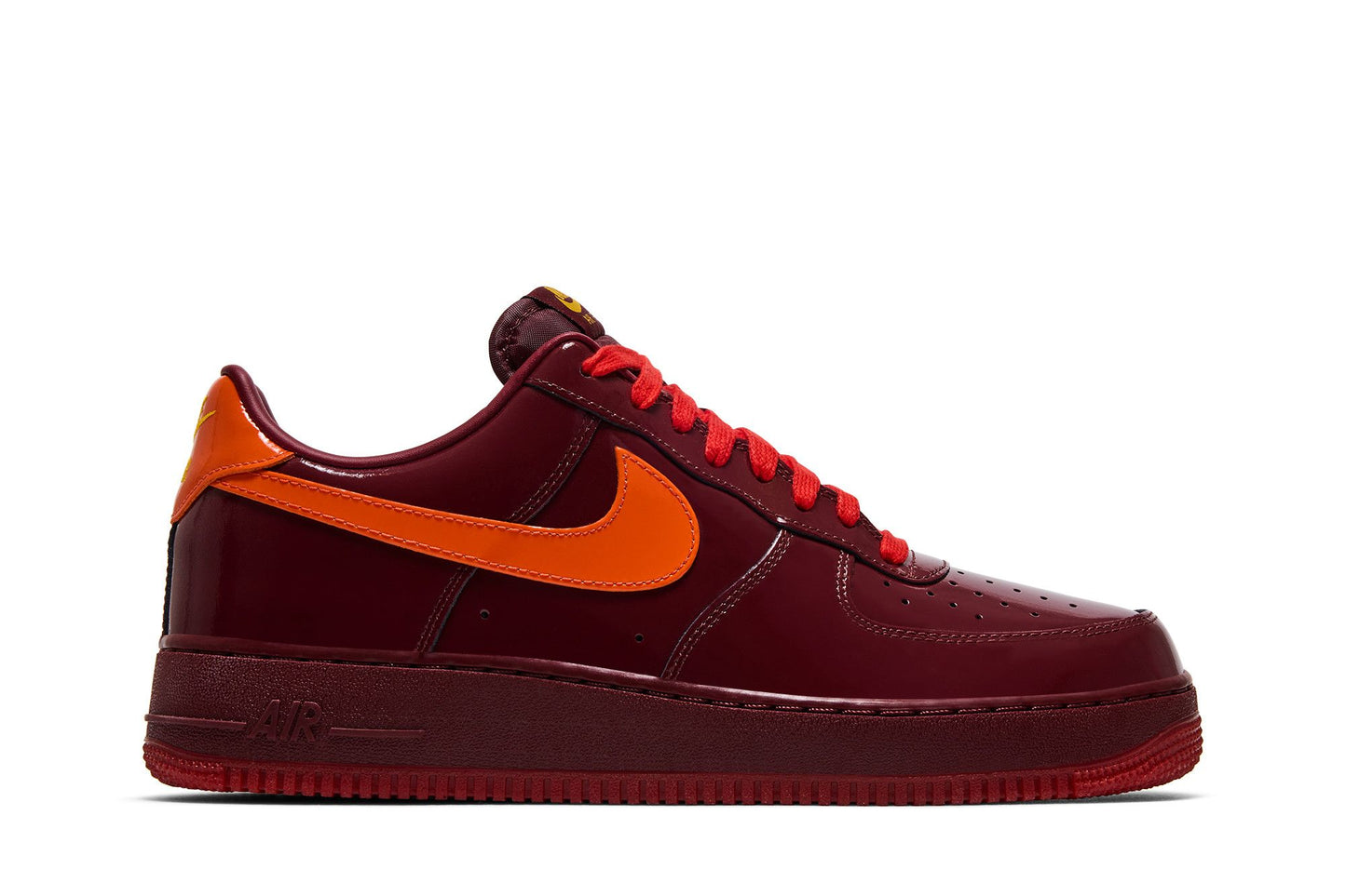 Nike Air Force 1 Low 'Patent Leather Dark Team Red'